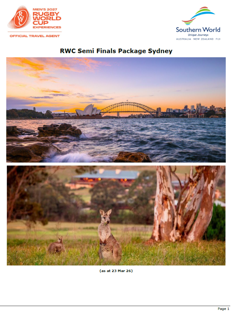 Semi Finals
Sydney